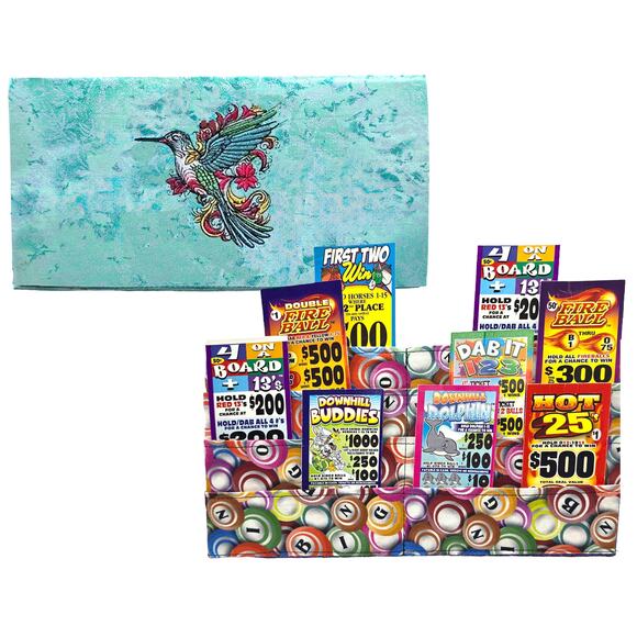 Bingo Queen Hands Free Playing Card Holder Bingo pull tab dab - Picture 1 of 7